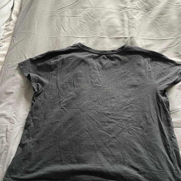 Black Aeropostale Cropped Shirt - Picture 2 of 2